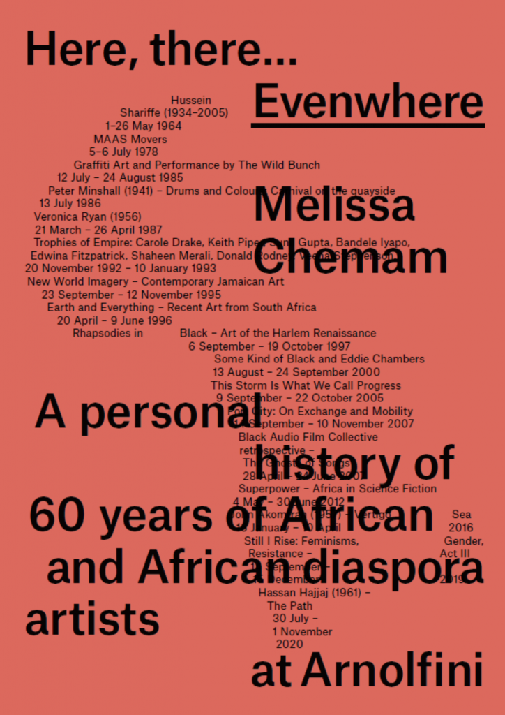 Book cover of Here, there Evenwhere by Melissa Chemam